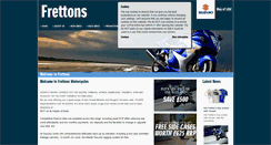 Desktop Screenshot of frettons.co.uk
